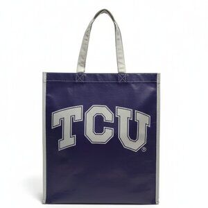 TCU Horned Frogs College Classic Heavy Duty Tote Bag 16" x 14" – NEW